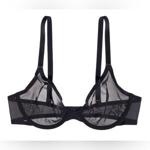 CUUP The Plunge Mesh Bra Sz 32E *NWOT*